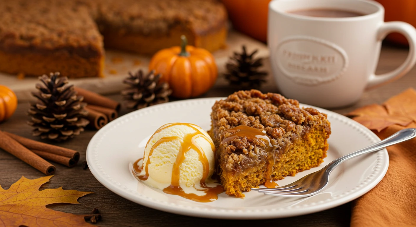 What to Serve Pumpkin Dump Cake With